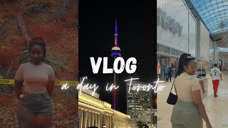 TORONTO vlog || shopping🛍️ + FALL pictures 🍂+ CARIBBEAN FOOD 🥘