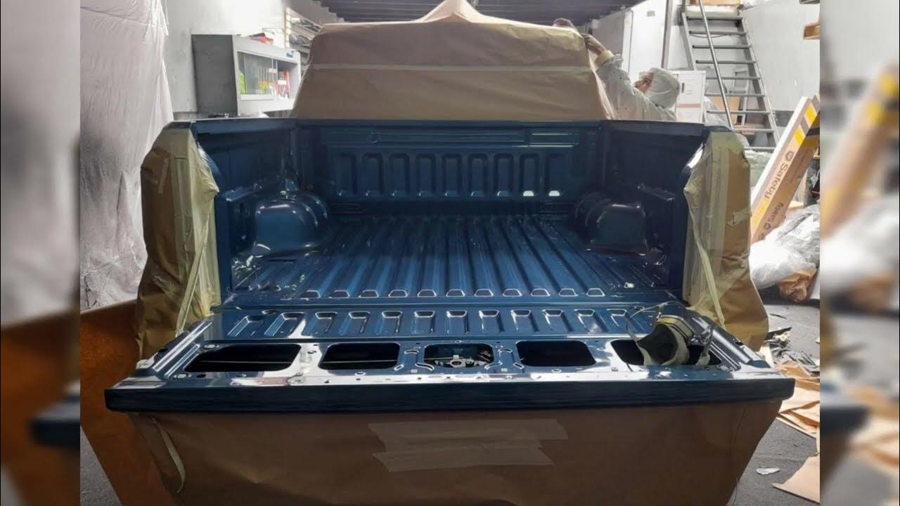 Bedliner (protector de tolva) como aplicar poliurea a una tolva de pickup YouTube