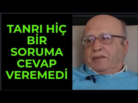 TANRI HİÇ BİR SORUMA CEVAP VEREMEDİ.. PROF. DR. AHMET ARSLAN NASIL ATEİST OLDU?