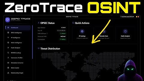 Introductie van ZeroTrace OSINT | Een eerste blik op de open-source toolkit voor het verzamelen v...