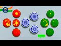 🇮🇳🪙🌊 Satisfying Colour Mixing Coins in Water | Indian Flag Coin Art Magic 🎨✨