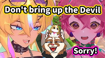 Ari reacts to Froggy accidentally bringing up the Devil