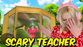 Την Εκλεισα Στην Σαουνα Την Scary Teacher 3D Lets Play Kristina