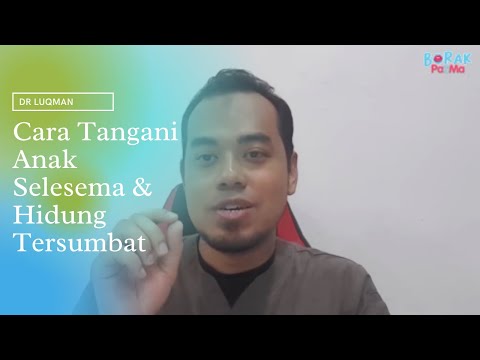 Hidung Anak Selesema & Tersumbat, Ini Cara Tanganinya!