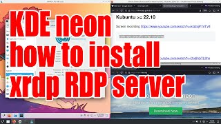 Details KDE neon how to install xrdp RDP server tutorial - August 2024 - 8a0bc28d Update