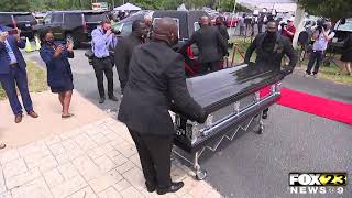 Andrew Brown Jr Funeral Held Today