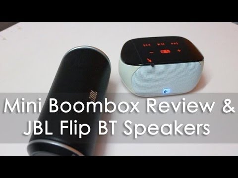 Logitech Mini Boombox Bluetooth Speakers Review & Compared with JBL Flip