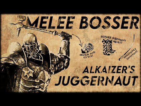 The STRONGEST MELEE BUILD in 3.24! @AlkaizerSenpais Juggernaut - Build Overview 