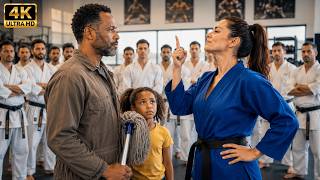 “One Punch, That’s All!” Female Black Belt Challenged a Black Single Dad-Ending Shocked Everyone