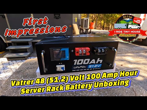 Our New Project. Vatrer 48 (51.2) Server Rack Batteries. Loaded With Cool Features!