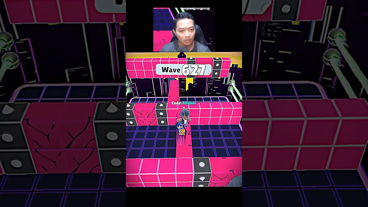 Crazy speed block in 620 wave in block dash endless💀