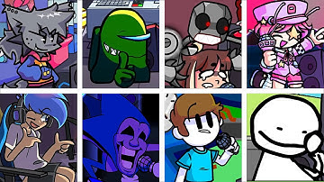 Wocky but Every Turn Different Characters Sing It (FNF Wocky but Everyone Sings It)