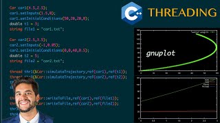 Vehicle Trajectory Simulator using Threads | C++ Tutorial