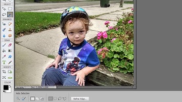The Auto Select tool in Photoshop Elements 2018