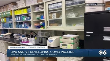 UVA, Virginia Tech developing new COVID-19 vaccine