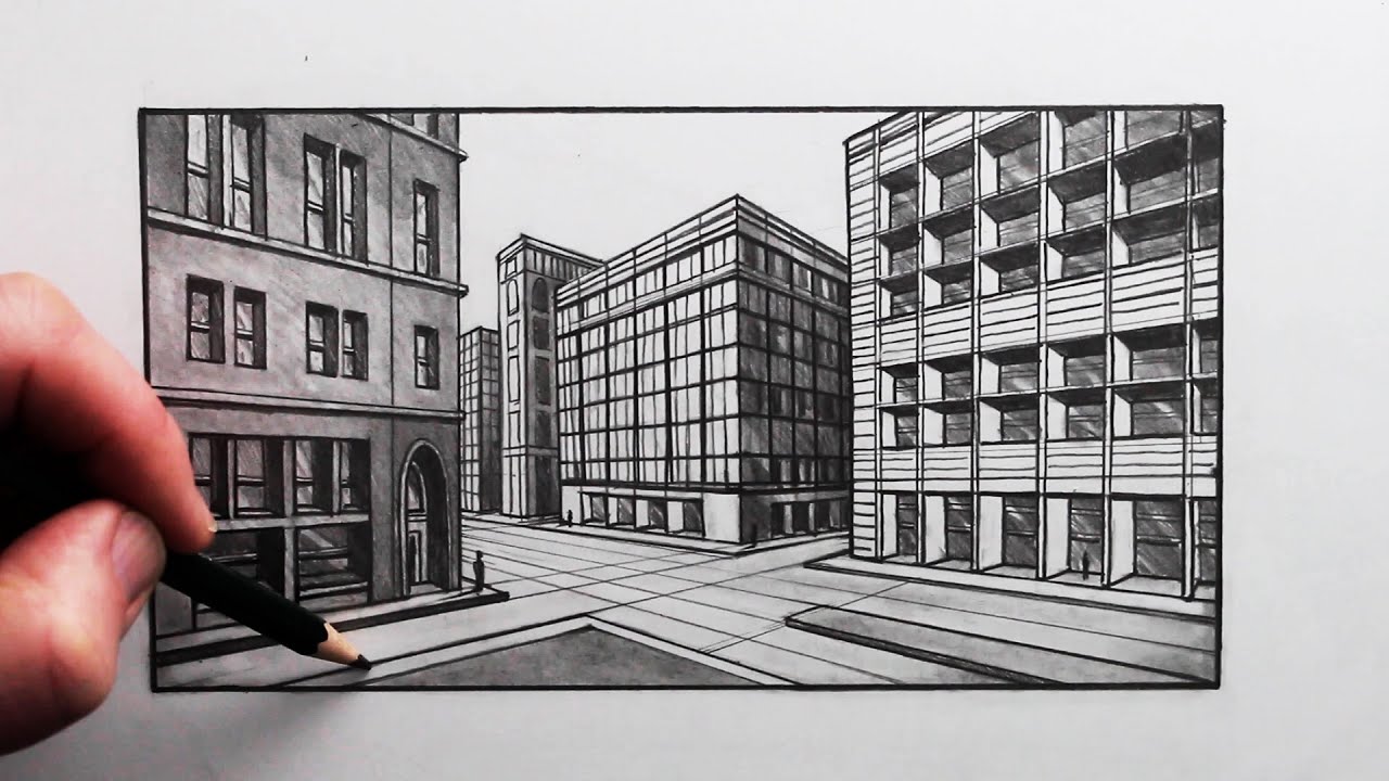 How to draw buildings  Artists  Illustrators