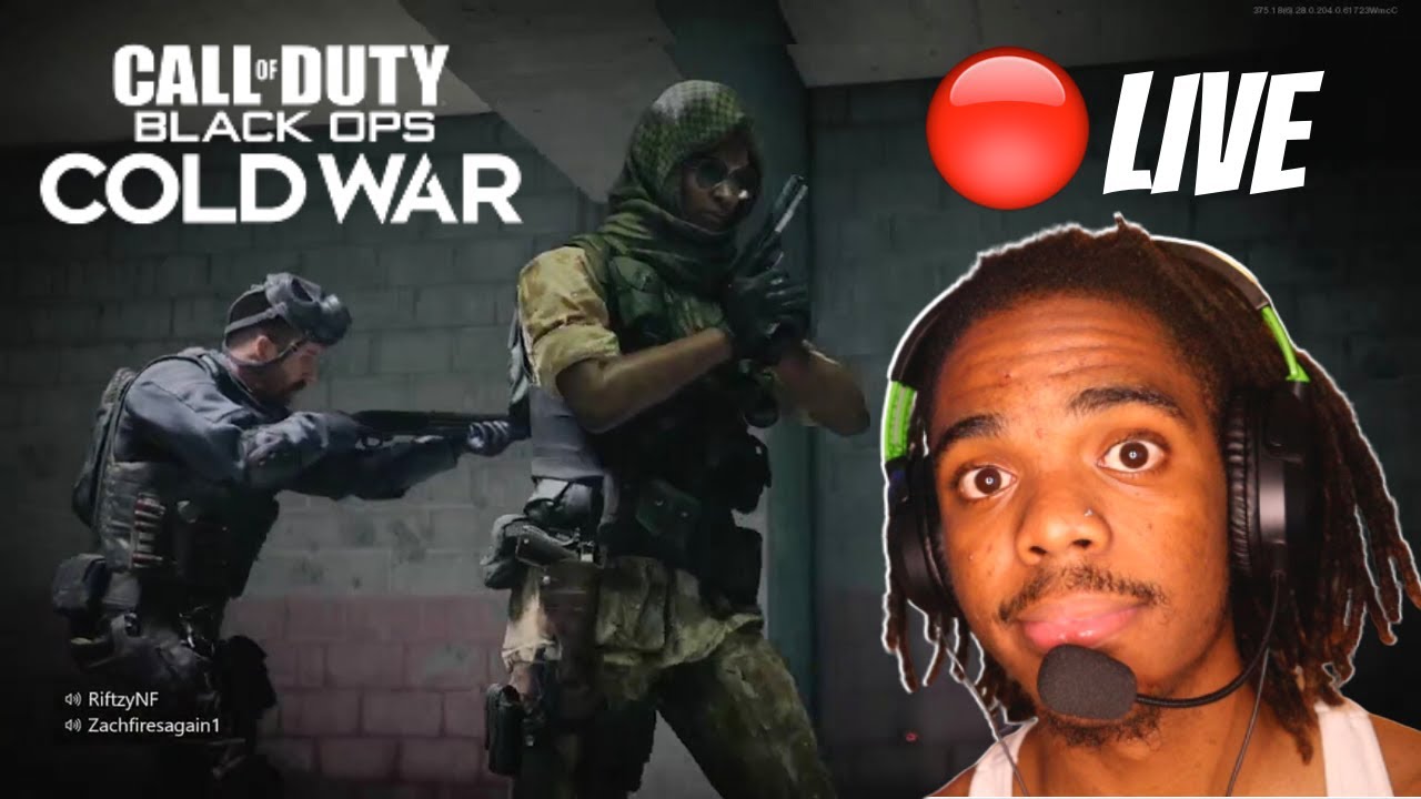 🔴LIVE CALL OF DUTY COLD WAR YouTube