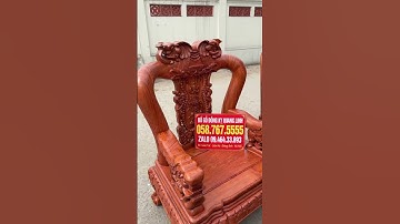 42tr bộ minh quốc voi cột 12 gỗ hương đá víp | bàn ghế phòng khách đẹp 2025