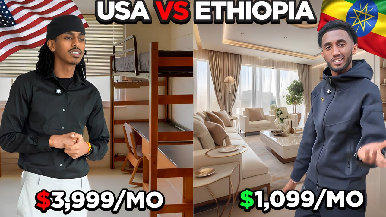 Apartment Prices in America vs Ethiopia…