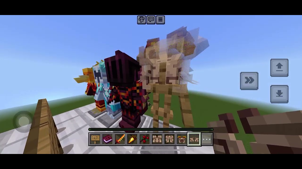 Test armor terbaik dragon add-on minecraft