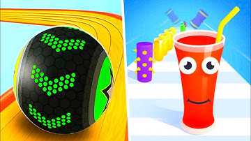 Going Balls | Juice Run - All Level Gameplay iOS,Android - MEGA NEW APK UPDATE Best Games Video