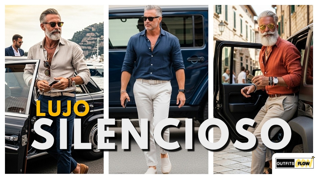 10 OUTFITS para HOMBRES +40 con Camisa de LINO que NO fallan 🔥