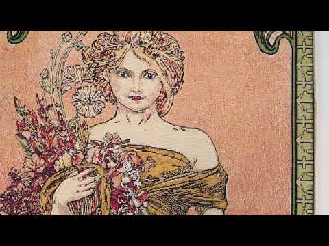 Mucha Spring I cushion covers