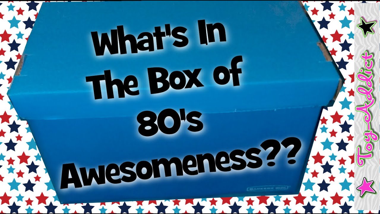 Забытая коробка с крутыми игрушками 80-х! ~ Любительница игрушек #poochie #ET #michaeljackson #vi...