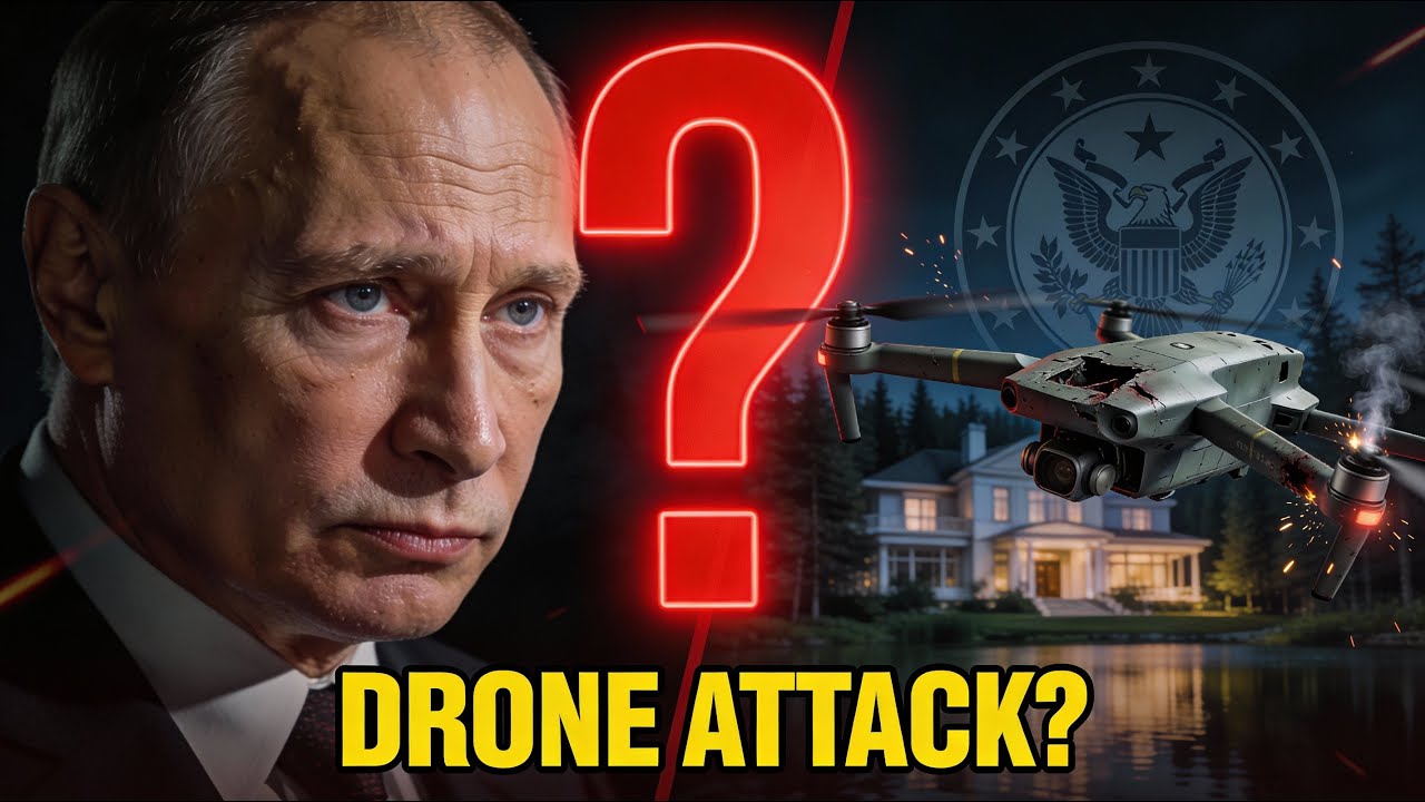 Putin Par Drone Attack? Russia Ka Claim Ya CIA Ka Sach?