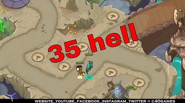 king of defense level 35 hell with local hero