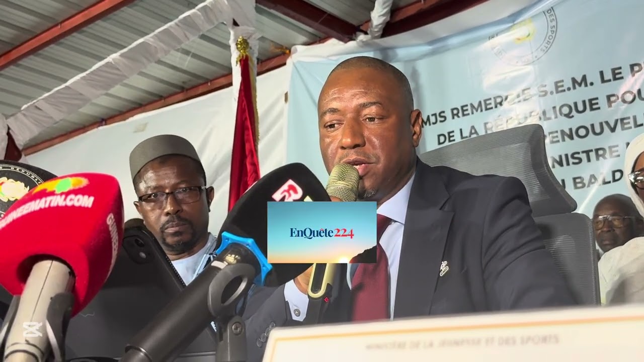 Cellou Baldé, Ministre de la Jeunesse et des Sports s’engage à œuvrer pour…