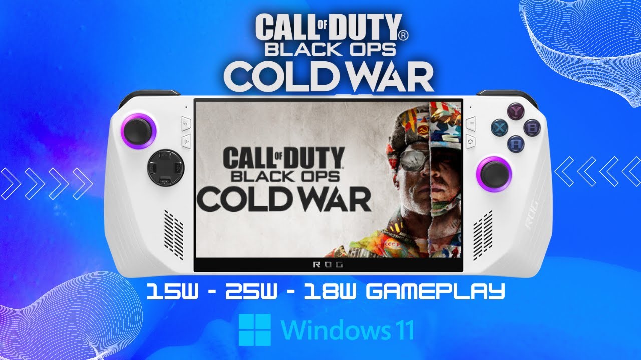 Ally Cod Comp ROG ALLY | Call of Duty: Black Ops Cold War | 15W - TURBO - 18W ...