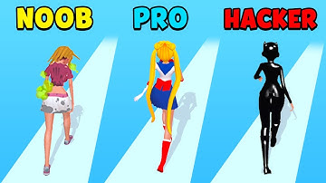 NOOB vs PRO vs HACKER - Makeover Run