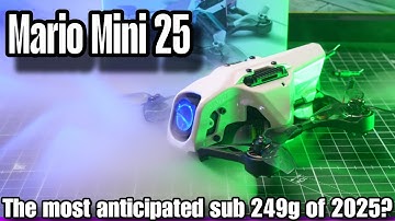 SpeedyBee Mario Mini 25 The Most Anticipated  FPV Drone of 2025! Setup, Activation & First Flights