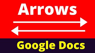 How to Put Arrows in Google Docs ⬆️↗️➡️↘️⬇️↙️⬅️↖️↕️↔️↩️↪️⤴️⤵️💘👈