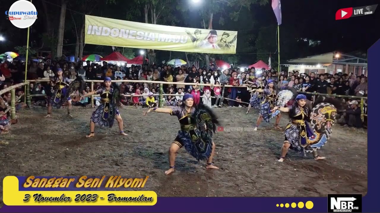 Sanggar Seni KIYOMI ~ Babak Kiyomi Angel Live Bromonilan 3 November 2023