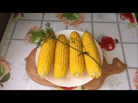 Как Сварить Кукурузу За 15 Минут, Сладкая , Ароматная Кукуруза, Как На Море.