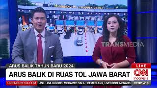 Arus Balik Tahun Baru 2024  Redaksi Pagi 020124