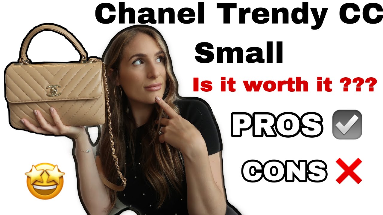 CHANEL TRENDY CC SMALL BEIGE / REVIEW + MOD SHOTS! 