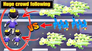 From 1 to 1000 Followers in Minutes! 😲 | Crowd City Madness screenshot 1