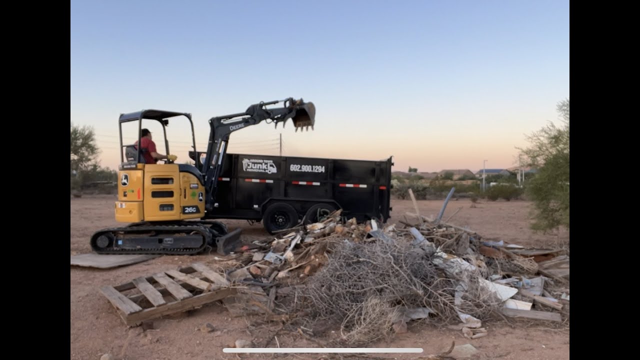 Busy Saturday! Desert Clean up and 4 Junk Removal Jobs YouTube