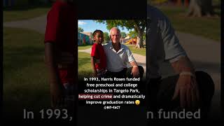 His Funds Reduced Crime Rate.