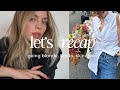 let&#39;s RECAP • going blonde, books, skincare..