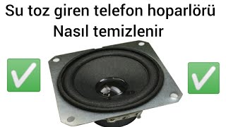 hoparlör ses az ve cızırtılı geliyor