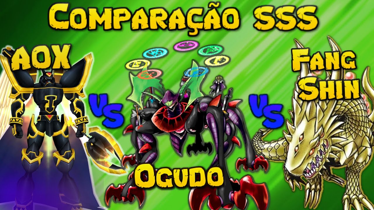 Comparação Deck - Fang Shin - Digimon Masters Online 