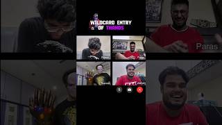 WILDCARD ENTRY OF THANOS FT@ashishchanchlanivines #shorts#ashishchanchlani #harshbeniwal