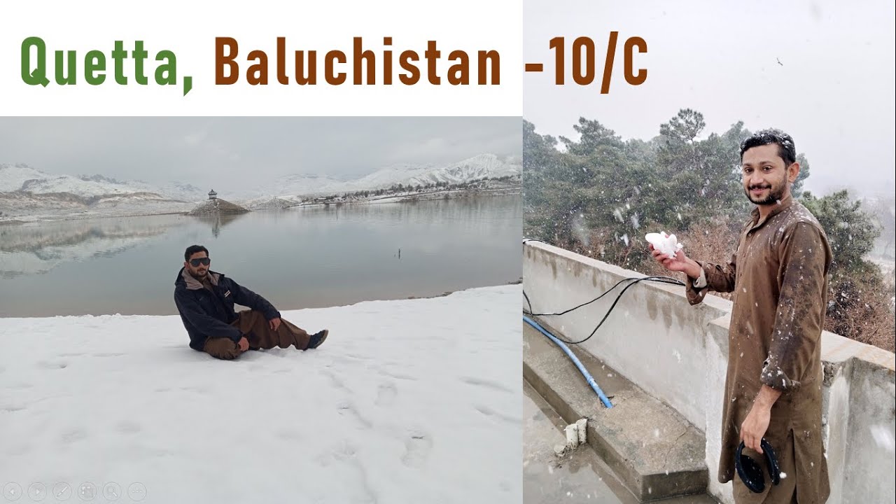 Quetta Travel Vlog || Snowfall 2023 || barafbari - YouTube