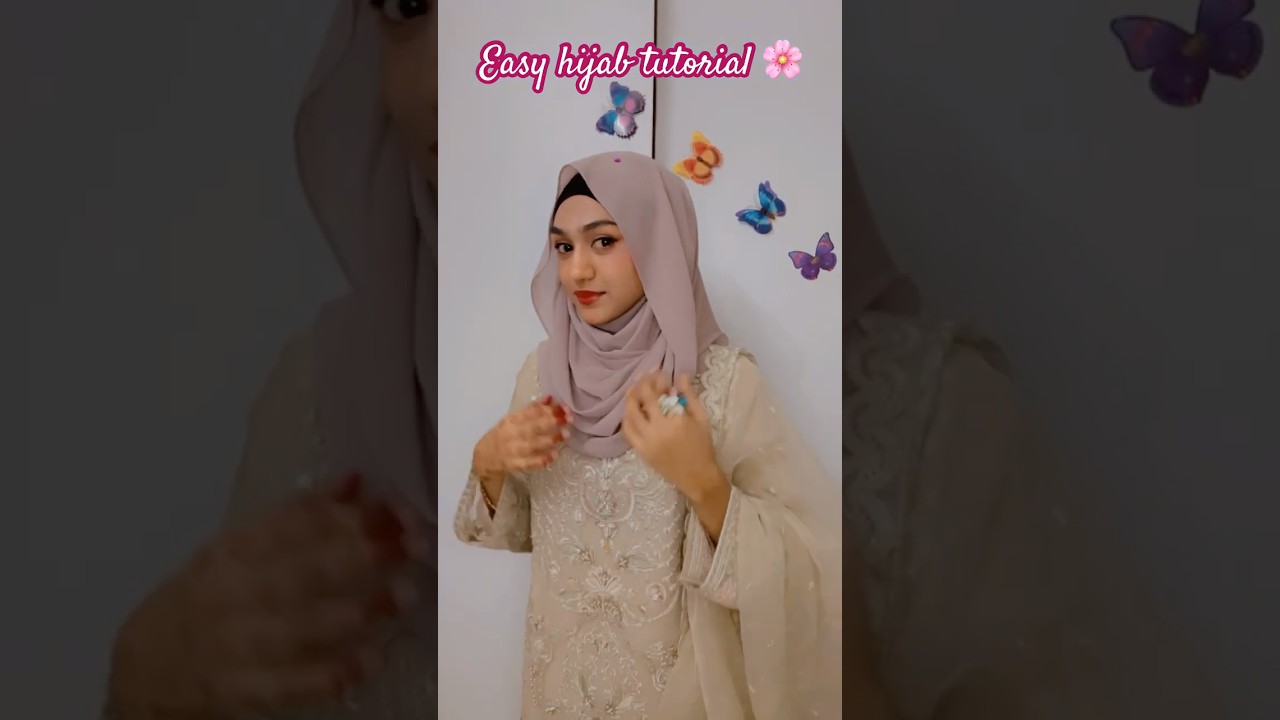 Easy hijab tutorial 