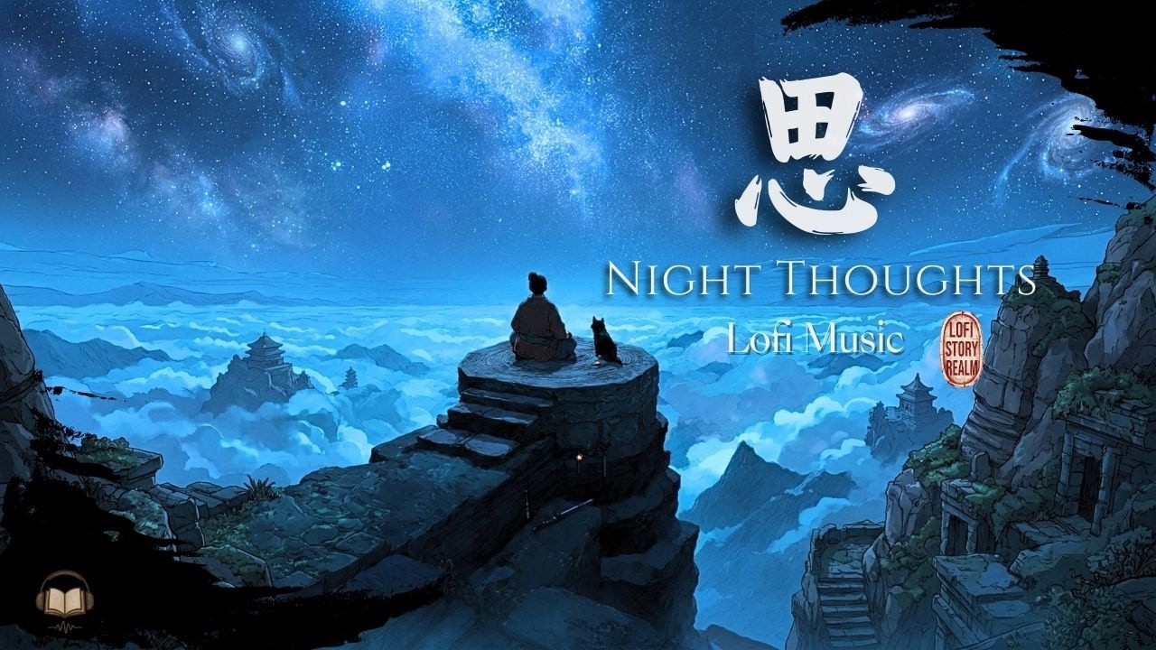 Night Thoughts 🌌 Relaxing Chinese Lofi Music for Deep Relax & Inner Peace