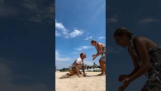 Crazy Dog 🐶 playing on the beach #crazykozak #dogshorts #dogvideos